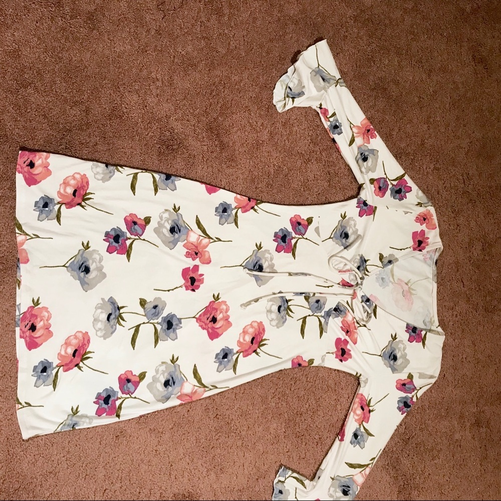 Cute floral mini dress